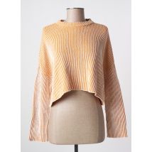 NOISY MAY - Pull orange en coton - Femme - Taille 34 - Modz