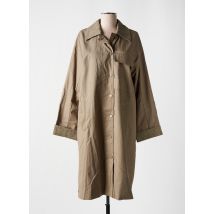 KAFFE - Trench vert en coton - Femme - Taille 44 - Modz