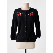 BLUTSGESCHWISTER - Gilet manches longues noir en coton - Femme - Taille 36 - Modz