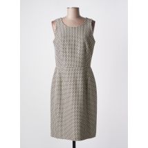 NICE THINGS - Robe mi-longue beige en polyester - Femme - Taille 40 - Modz