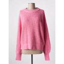 KAFFE - Pull rose en coton - Femme - Taille 42 - Modz