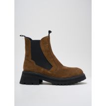ALPE - Bottines/Boots marron en cuir - Femme - Taille 40 - Modz