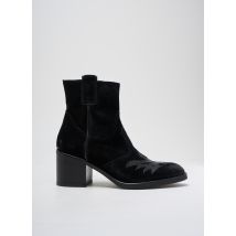 SPAZIOZERO8 - Bottines/Boots noir en cuir - Femme - Taille 36 - Modz