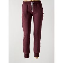 SWEET PANTS - Jogging rouge en polyester - Femme - Taille 34 - Modz