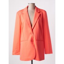 ICHI - Blazer orange en polyester - Femme - Taille 36 - Modz
