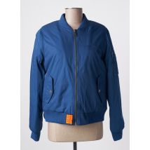 BOMBERS - Blouson bleu en polyester - Femme - Taille 40 - Modz