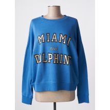 FIVE - Sweat-shirt bleu en coton - Femme - Taille 36 - Modz