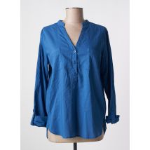 AMOUR - Blouse bleu en coton - Femme - Taille 36 - Modz