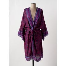 #144894 - Veste kimono violet en viscose - Femme - Taille 36 - Modz