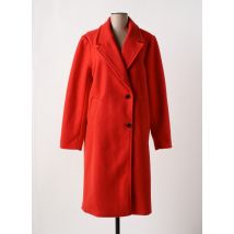 B.YOUNG - Manteau long orange en polyester - Femme - Taille 36 - Modz