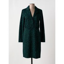 ICHI - Robe mi-longue noir en polyester - Femme - Taille 38 - Modz