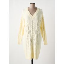 B.YOUNG - Robe pull jaune en viscose - Femme - Taille 36 - Modz