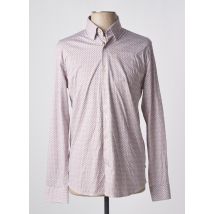 MATINIQUE - Chemise manches longues beige en coton - Homme - Taille S - Modz