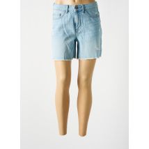VILA - Short bleu en coton - Femme - Taille 36 - Modz