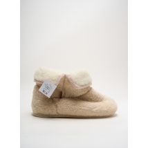 CHAUSSE MOUTON - Chaussons/Pantoufles beige en textile - Femme - Taille 41 - Modz