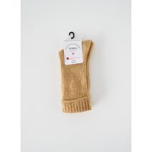 PERRIN - Chaussettes beige en alpaga - Femme - Taille 35 - Modz