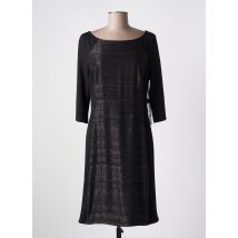 VERA MONT - Robe mi-longue noir en polyester - Femme - Taille 36 - Modz