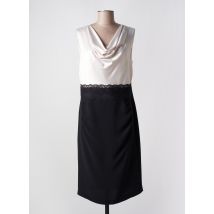 VERA MONT - Robe mi-longue noir en polyester - Femme - Taille 40 - Modz