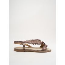 ALMA EN PENA - Sandales/Nu pieds marron en cuir - Femme - Taille 36 - Modz