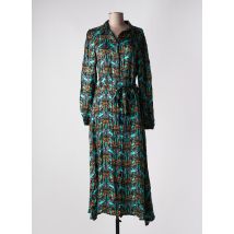 DIXIE - Robe longue bleu en viscose - Femme - Taille 38 - Modz