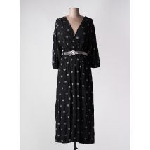 DIXIE - Robe longue noir en viscose - Femme - Taille 36 - Modz