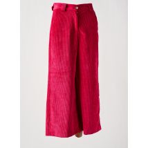 DIXIE - Pantalon flare rouge en coton - Femme - Taille 40 - Modz
