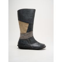 NICE - Bottes gris en cuir - Femme - Taille 36 - Modz