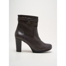 MASVA - Bottines/Boots marron en cuir - Femme - Taille 40 - Modz