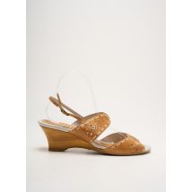 PIKOLINOS - Sandales/Nu pieds marron en cuir - Femme - Taille 40 - Modz