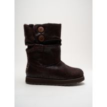SKECHERS - Bottines/Boots marron en textile - Femme - Taille 36 - Modz