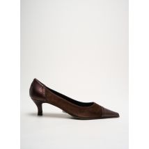 ARBELL - Escarpins marron en cuir - Femme - Taille 40 - Modz