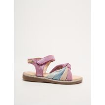 LES TROPEZIENNES PAR M.BELARBI - Sandales/Nu pieds violet en cuir - Fille - Taille 24 - Modz