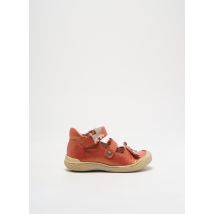 CHIPIE - Sandales/Nu pieds orange en cuir - Fille - Taille 21 - Modz