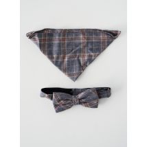 VIRTUOSE - Noeud papillon gris en soie - Homme - Taille TU - Modz