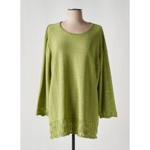 JOY OF LIFE - Pull vert en polyester - Femme - Taille 52 - Modz