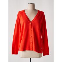 JOY OF LIFE - Gilet manches longues orange en coton - Femme - Taille 38 - Modz
