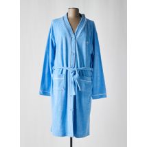 HAJO - Peignoir bleu en coton - Femme - Taille 46 - Modz