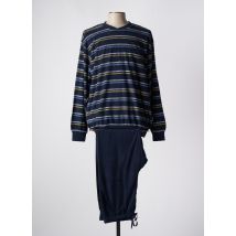 HAJO - Pyjama bleu en coton - Homme - Taille 46 - Modz