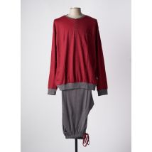 HAJO - Pyjama rouge en coton - Homme - Taille 52 - Modz
