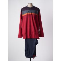 HAJO - Pyjama rouge en coton - Homme - Taille 50 - Modz