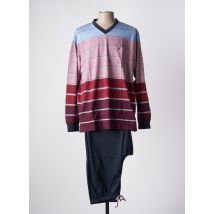 HAJO - Pyjama rouge en coton - Homme - Taille 48 - Modz