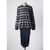 HAJO - Pyjama bleu en coton - Homme - Taille 48 - Modz