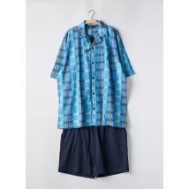 HAJO - Pyjama bleu en coton - Homme - Taille 50 - Modz