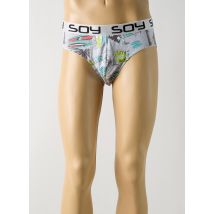 SOY - Slip gris en coton - Homme - Taille XL - Modz