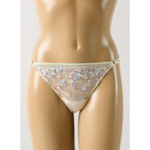 MARIE JO - Tanga beige en polyamide - Femme - Taille 44 - Modz