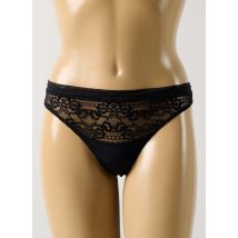 MARIE JO - Tanga noir en polyamide - Femme - Taille 46 - Modz