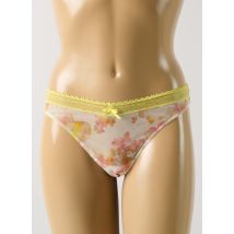 MARIE JO - Tanga jaune en polyamide - Femme - Taille 46 - Modz