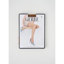 GERBE - Collants marron en cachemire - Femme - Taille 5 - Modz