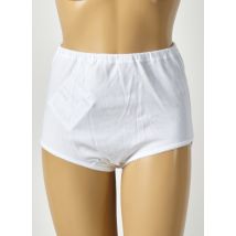 ACHEL - Culotte haute blanc en coton - Femme - Taille 50 - Modz