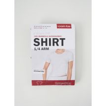 CON-TA - Top/Caraco noir en coton - Femme - Taille 44 - Modz
